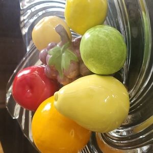 COPY - Mikasa crystal swirl fruit bowl